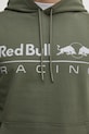 Μπλούζα Red Bull Racing x Pepe Jeans TEAM LOGO HOODY RM580016 πράσινο