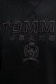 Bavlnená mikina Tommy Jeans čierna DM0DM20827