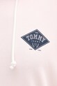 Tommy Jeans pamut melegítőfelső rózsaszín DM0DM20840