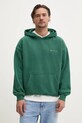Mikina Abercrombie & Fitch s kapucí zelená KI122.5215.300