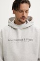 Mikina Abercrombie & Fitch šedá KI175.5121.112