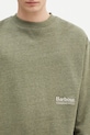 Dukserica Barbour Barbour Calton OS Fit Crew Sweatshirt zelena MOL0676