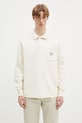 Βαμβακερή μπλούζα Fred Perry απλικέ μπεζ M9846.560