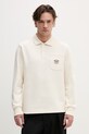 Odzież Fred Perry bluza bawełniana M9846.560 beżowy
