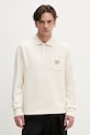 Odzież Fred Perry bluza bawełniana M9846.560 beżowy