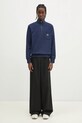 Bavlnená mikina Fred Perry M9847.X86 tmavomodrá