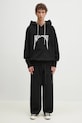 Pamučna dukserica Rick Owens Oversized DU01E3262.FEP2P crna