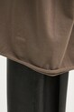 Rick Owens bluza bawełniana Tommy Hustler brązowy DU01E3271.RIG