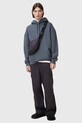 Хлопковая кофта AllSaints HAVEN серый M004NB