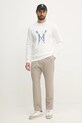 Хлопковая кофта Hackett London HM581350 белый SS25