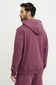 Ruházat New Balance pamut melegítőfelső MT51935FDP burgundia
