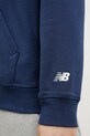 New Balance hanorac de bumbac MT51935NNY bleumarin