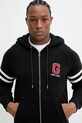 Guess Jeans pamut melegítőfelső fekete M5GQ26.KCPR1