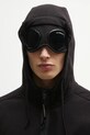 C.P. Company felpa in cotone nero 18CMSS028A005086W