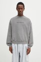 Axel Arigato cotton sweatshirt Distort Washed Sweatshirt cotton gray A3122001