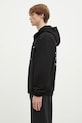 Filling Pieces hanorac de bumbac Chrome Flower 95299821861 negru SS25