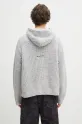 Одежда Свитер с примесью шерсти MKI MIYUKI ZOKU Chunky Rib Knit Hoody CHUNKY.RIB.KNIT.HOODY.G серый