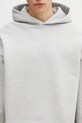 MKI MIYUKI ZOKU felpa in cotone 800 Gsm Superweight Hoody grigio 800.GSM.SUPERW.HOO