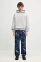 MKI MIYUKI ZOKU hanorac de bumbac 800 Gsm Superweight Hoody 800.GSM.SUPERW.HOO gri