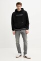 Бавовняна кофта Karl Kani 60210341 чорний SS25