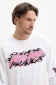 Karl Kani longsleeve din bumbac alb 60240035