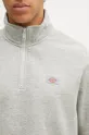 Μπλούζα Dickies Oakport Quarter Zip Heather Grey γκρί DK0A4XD4HG01