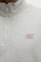 Dickies bluza Oakport Quarter Zip Heather Grey DK0A4XD4HG01 szary