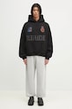 RHUDE cotton sweatshirt Cote D'Azur Crest RHPS25HO03012 black