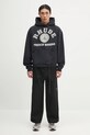RHUDE bluza bawełniana French Riviera RHPS25HO04012 czarny