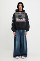 RHUDE felpa in cotone Petrol Patch nero RHSS25HO04012