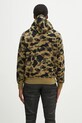 Abbigliamento A Bathing Ape felpa in cotone 1St Camo Jacquard One Point 1L30114302 verde