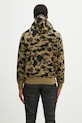 Одяг Бавовняна кофта A Bathing Ape 1St Camo Jacquard One Point 1L30114302 зелений