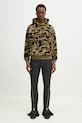 Бавовняна кофта A Bathing Ape 1St Camo Jacquard One Point 1L30114302 зелений