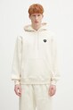Carhartt WIP felpa in cotone Hooded Ingo Sweat semplice beige I034498.32MXX
