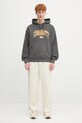 Carhartt WIP cotton sweatshirt Hooded Library Sweat I034726.89GD black