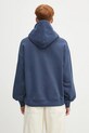 Ρούχα Παιδική βαμβακερή μπλούζα Carhartt WIP Hooded Library Sweat I034726.E7GD σκούρο μπλε