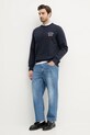Pulover Gant 2067039 mornarsko modra SS25