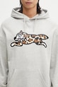 ICECREAM cotton sweatshirt Running Dog Popover Hood gray IC25132