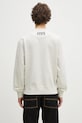 Clothing Kenzo cotton sweatshirt FF55SW2634MF.93 gray