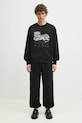 Kenzo felpa in cotone FF55SW2634MF.99J nero
