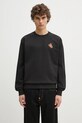 Kenzo bluza bawełniana Pop nadruk czarny FF55SW2674MC.99J