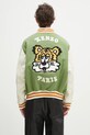 Odjeća Bomber jakna s primjesom vune Kenzo x Verdy FF58BL1509OH.48 zelena