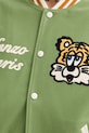 Kenzo kurtka bomber z domieszką wełny x Verdy FF58BL1509OH.48 zielony
