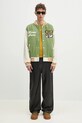 Bomber jakna s primjesom vune Kenzo x Verdy FF58BL1509OH.48 zelena