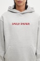 Daily Paper felpa Chain Stitch Oversized Hoodie grigio 2511136