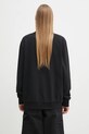 Îmbrăcăminte Marcelo Burlon hanorac de bumbac Bunny Heart Regular Crewneck Black Red CMBA009S25FLE0031025 negru