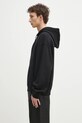 Marcelo Burlon hanorac de bumbac County Goth Boxy Hoodie Black Deep Green CMBB10CS25FLE0021052 negru SS25
