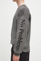 No Problemo sweter Alien-O Glitch Knit Crew Neck czarny NP2001903