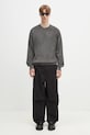 No Problemo pulover Alien-O Glitch Knit Crew Neck NP2001903 negru