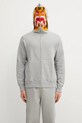 Βαμβακερή μπλούζα A Bathing Ape Tiger Full Zip 1L30115006 γκρί